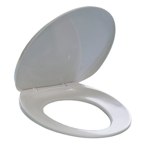 Sedile WC DURABLE 43,5 x 29 x 4 cm Bianco