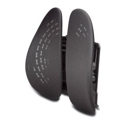 Kensington SmartFit Conform Ergonomic Height Adjustable Back Rest K60412WW Black