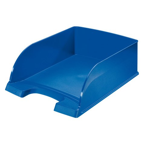 Leitz Plus Letter Tray 5233 Jumbo A4 Blue 25.5 x 35.7 x 10.3 cm