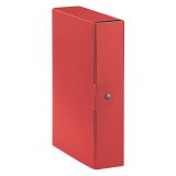 Scatola Esselte Eurobox rosso presspan