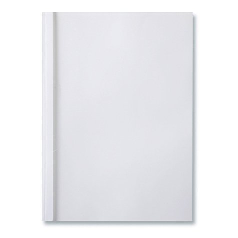 Copertine ThermaBind GBC A4 pvc bianco 100 unità 8mm per rilegare fino a 60 fogli