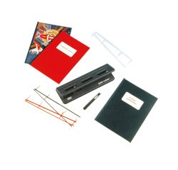 GBC Binding Strip 9741635 45 mm A4 Black Pack of 25