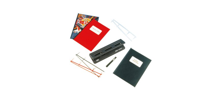 GBC Binding Strip 9741635 45 mm A4 Black Pack of 25
