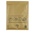 Buste imbottite Sealed Air G/4 - 24 x 33 cm - 79 g/m² avana senza finestra chiusura autoadesiva - 10 unità