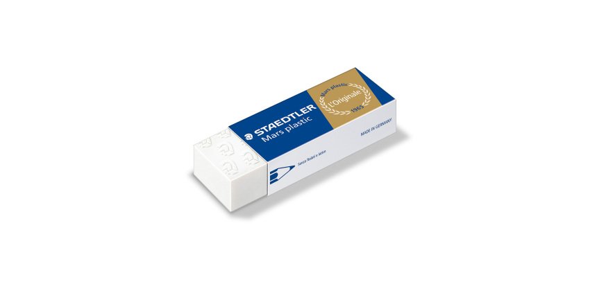 Gomma da cancellare STAEDTLER Mars 52650 Bianco 6,35 x 2,21 x 1,27 cm 20 unità