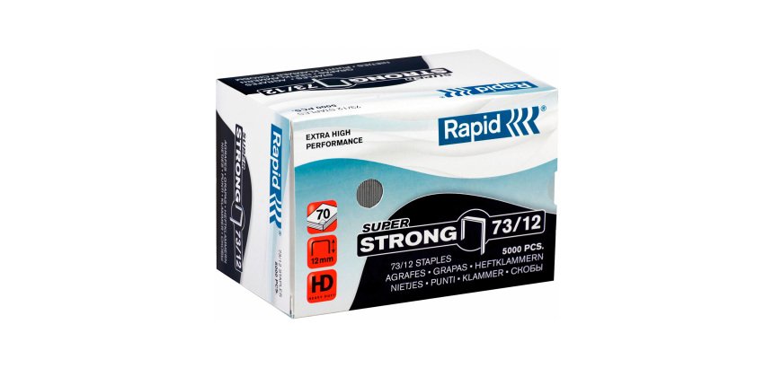 Punti metallici Rapid 73/12 5.000 pezzi