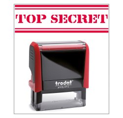 Timbro Trodat Printy 4912 "Top secret" rosso