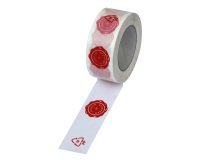 Nastro per imballo in polipropilene - 50 mm x 66 m – con stampa SIGILLO GARANZIA