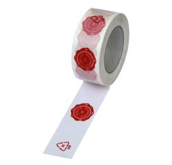 Nastro per imballo in polipropilene - 50 mm x 66 m – con stampa SIGILLO GARANZIA