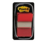 Index Post-it Medio Rosso senza rigatura non perforato 25,4 x 43,2 mm 2,54 x 4,32 cm 70 g/m² 50 segnapagina