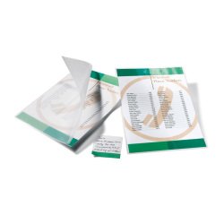 Buste Pouches per plastificazione GBC lucido 2 x 75 (150) µm trasparente 100 unità