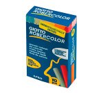 GIOTTO Chalk Robercolor Assorted Pack 10