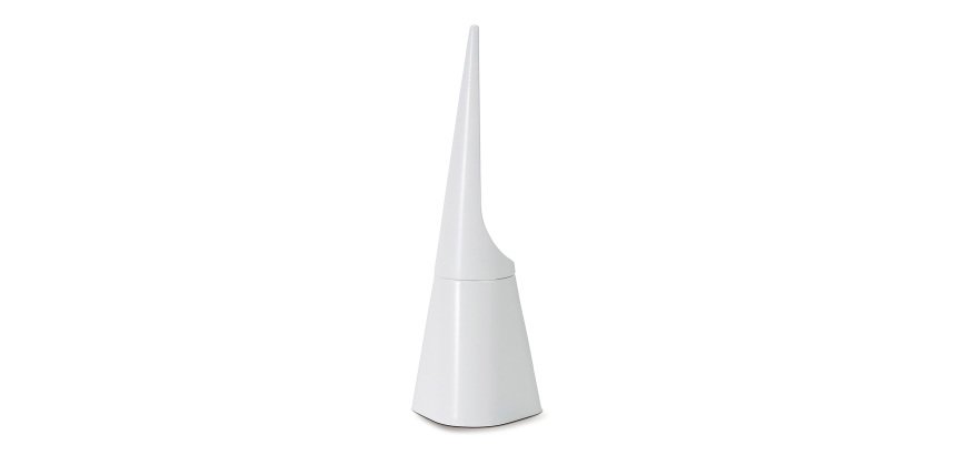 Scopino e portascopino Mar Plast 15 x 15 x 49 cm Bianco