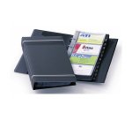 Portabiglietti da visita DURABLE Visifix Antracite 200 Biglietti 14,5 x 25,5 cm