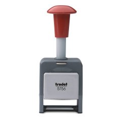 Trodat Numbering Machine 5756-P Black 2.6 x 5.6 cm