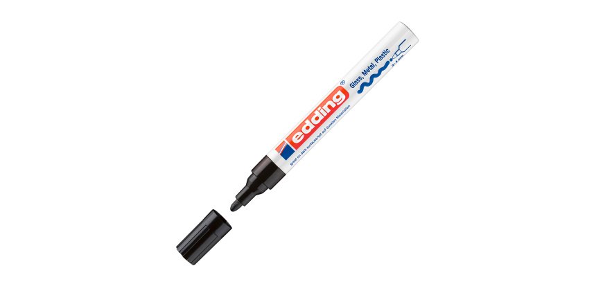 Marcatore a vernice Edding 750 punta tonda 2-4 mm