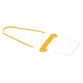 Clip archivio tubolari Fellowes Bianco, Giallo 3 x 10 cm 100 unità