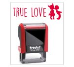 Timbro Trodat Printy 4910 "True love" viola