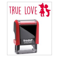 Timbro Trodat Printy 4910 "True love" viola