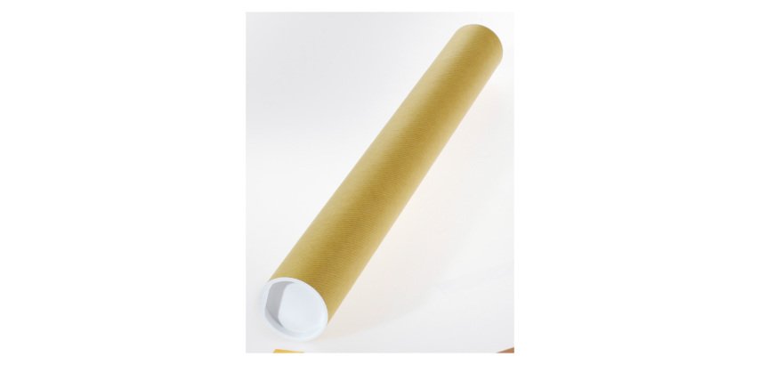ColomPac Postal tubes 450 (L) x 50 (Ø) mm N/A Brown 10 Pieces