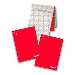 Pigna Master Red A4 29.7 x 21 cm 5 pieces of 90 sheets