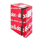 Scatole archivio Rexel Dox & Dox rosso cartone dorso 17.5 cm 12 unità