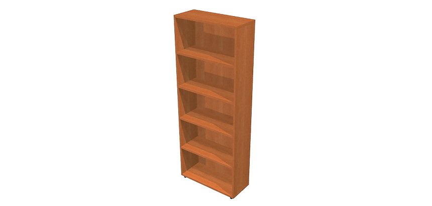 Avila bookcase, low or high, 32 cm high, in two widths