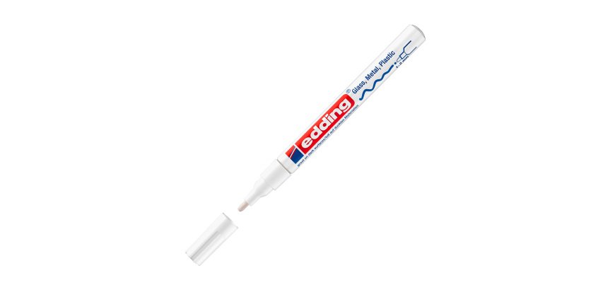 edding 751 Paint Marker Round Tip 2 mm White