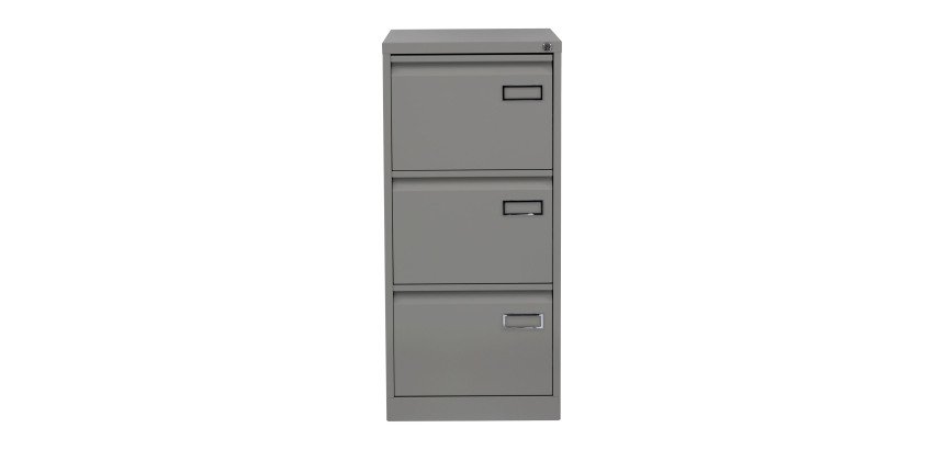 Classificatore per cartelle sospese 3 cassetti grigio 47 x 622 x 1.016 mm