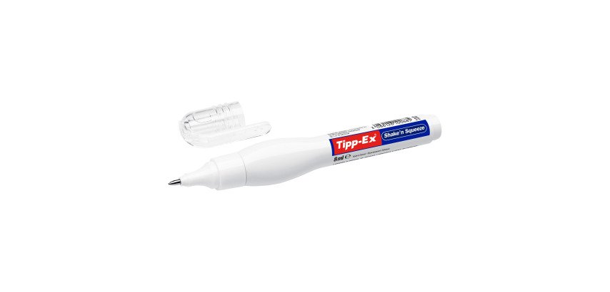 Tipp-Ex Correction Pen Shake ‘n Squeeze White 8 ml