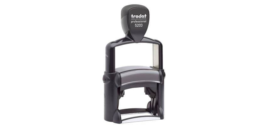 Timbro Trodat 5203 4,9 x 2,8 cm nero
