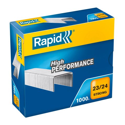 Rapid Strong 23/24 Staples 24870500 Galvanized Pack of 1000