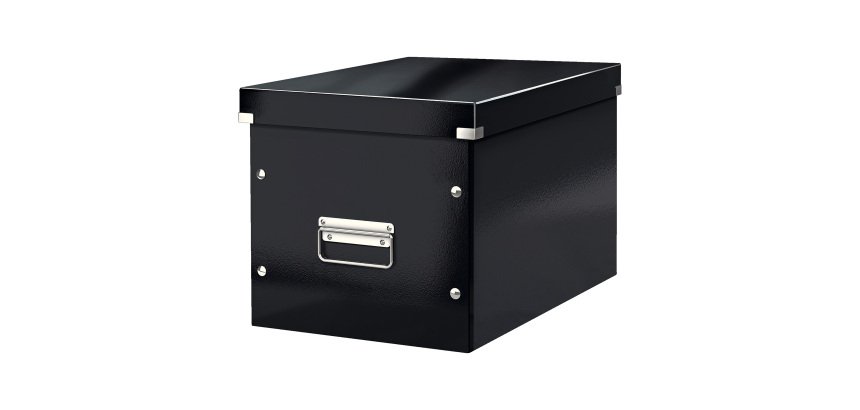 Esselte Cube Box Click Store A4 White pp laminated robust hardboard 31 x 32 x 36 cm