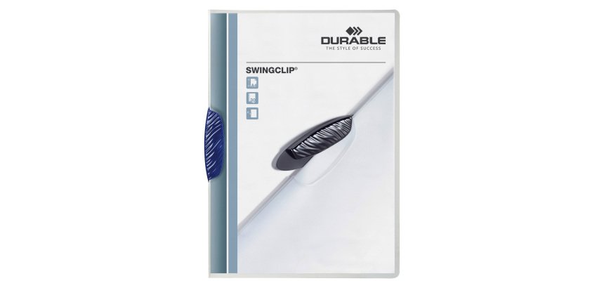 Cartellina con clip dorso Swingclip 3 cm 22,4x31cm