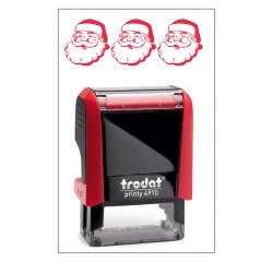 Timbro Trodat Printy 4910 "Babbo Natale" rosso