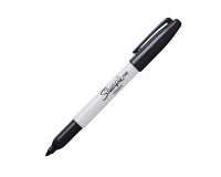 Sharpie Permanent Marker S0810930 Black Pack 12