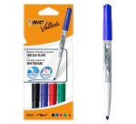 Marcatore per lavagne bianche BIC 1741 proiettile 1.5 mm assortiti 4 unità