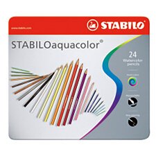 Matite colorate STABILO Aquacolor assortito 24 pezzi