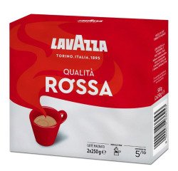 Caffè macinato Lavazza Qualità Rossa 2 unità da 250 g