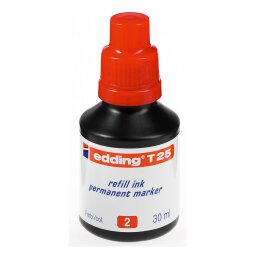 Refill per marcatore permanente Edding T25 30 ml 