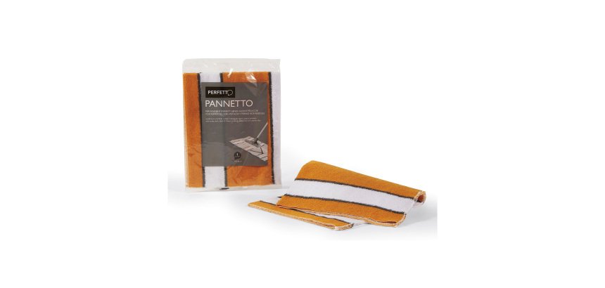 Strofinaccio pavimenti PERFETTO Pannetto 60 x 56 cm bianco, arancione