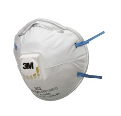 Respiratore FFP2 con valvola 3M™ 8822, 10 unità