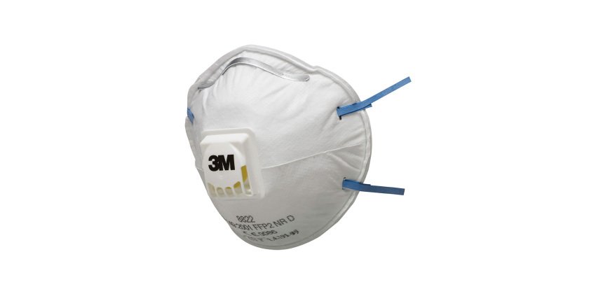 Respiratore FFP2 con valvola 3M™ 8822, 10 unità