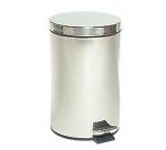 Pattumiera a pedale Stil Casa grigio