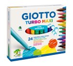 GIOTTO Fiber Pen Turbo Maxi Assorted Pack 12