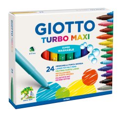 Pennarelli GIOTTO Turbo Maxi assortiti 24 pezzi