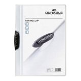 Cartellina DURABLE Swingclip A4 nero polipropilene copertina trasparente
