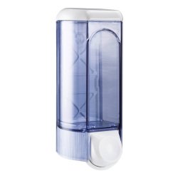 Dispenser per sapone liquido Mar Plast Trasparente, bianco