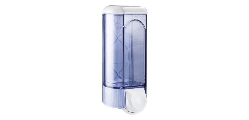 Dispenser per sapone liquido Mar Plast Trasparente, bianco