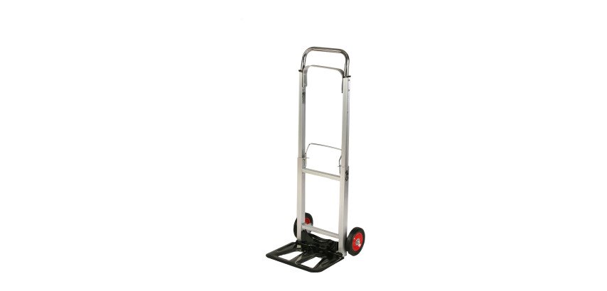 Carrello pieghevole in alluminio, portata 90 kg